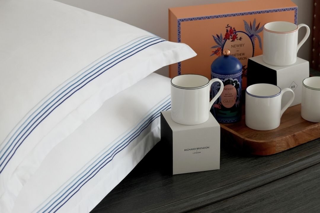 And So To Bed Tea In Bed campaign with Richard Brendon, Newby Teas and Dormitory